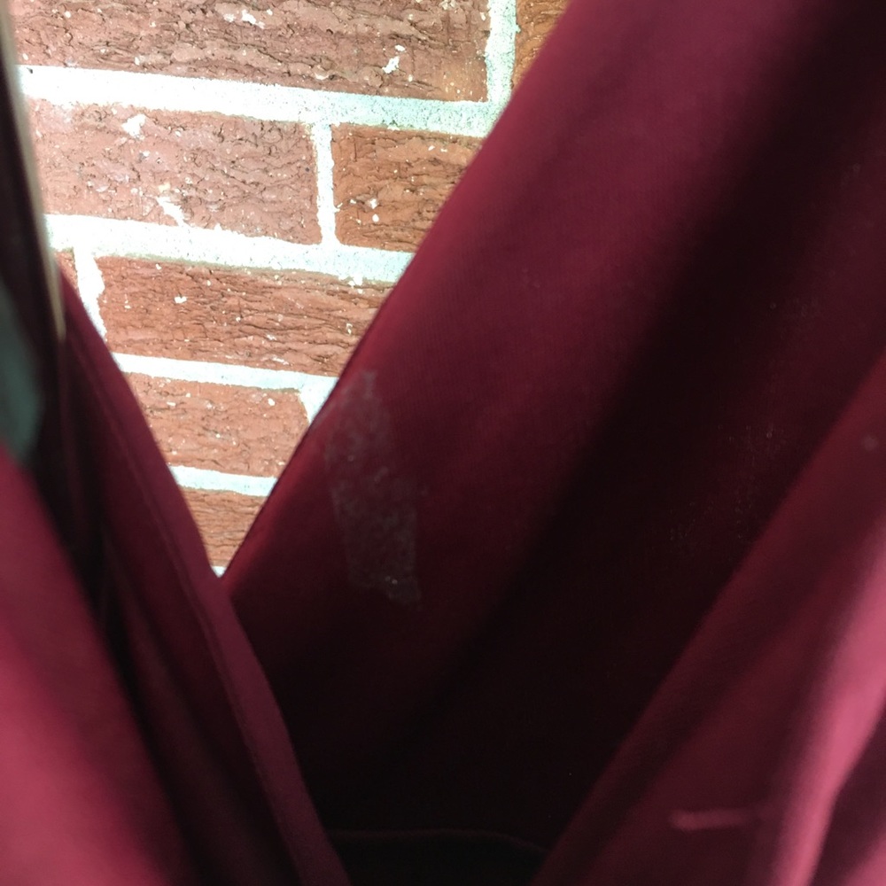 Lulu’s Here’s To Us High Low Wrap Dress Burgundy - Picture 12 of 13